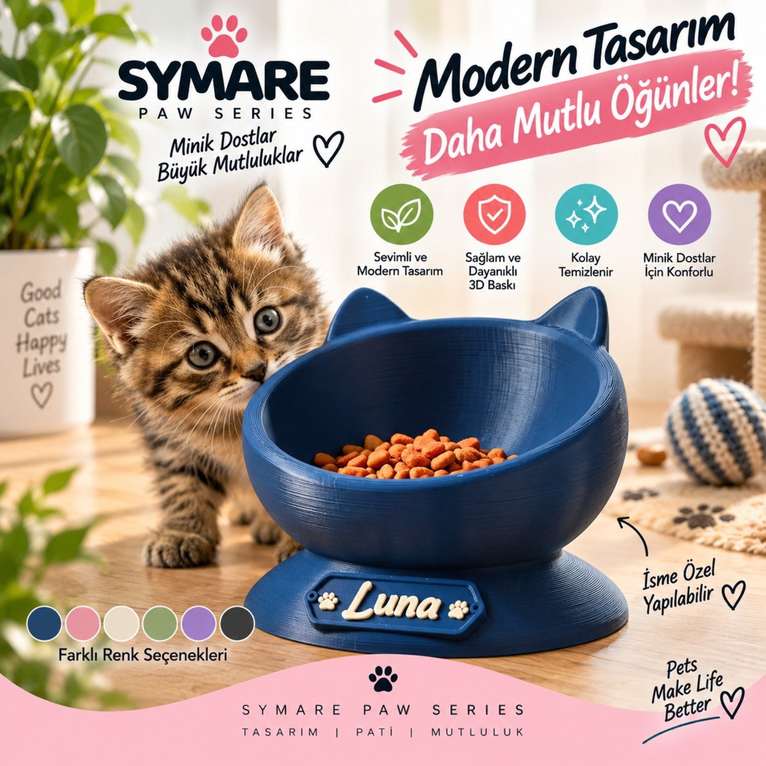 Luna Mama Kabı - SYMARE Paw Series